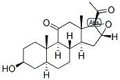 5-ALPHA-PREGNAN-16,17-EPOXY-3-BETA-OL-11,20-DIONE Struktur