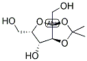 2,3-O-ISOPROPYLIDENE-A-L-SORBOFURANOSE Struktur