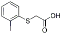 O-TOLYLSULFANYL-ACETIC ACID Struktur