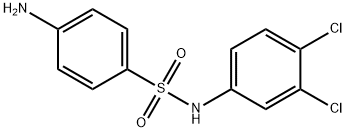 4-AMINO-N-(3,4-DICHLORO-PHENYL)-BENZENESULFONAMIDE Struktur