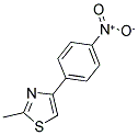 2-METHYL-4-(4-NITRO-PHENYL)-THIAZOLE Struktur