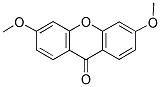 3,6-DIMETHOXYXANTHONE Struktur