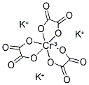 POTASSIUM TRIS (OXALATO) CHROMATE (III) Struktur