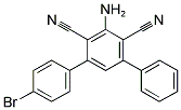 5'-AMINO-4-BROMO-[1,1':3',1'']TERPHENYL-4',6'-DICARBONITRILE Struktur