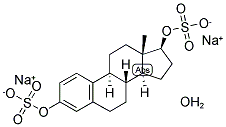 1,3,5(10)-ESTRATRIEN-3,17BETA-DIOL 3,17-DISULFATE DISODIUM H2O Struktur