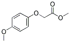 (4-METHOXY-PHENOXY)-ACETIC ACID METHYL ESTER Struktur