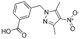 3-(3,5-DIMETHYL-4-NITRO-PYRAZOL-1-YLMETHYL)-BENZOIC ACID Struktur