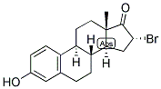 1,3,5(10)-ESTRATRIEN-16-ALPHA-BROMO-3-OL-17-ONE Struktur