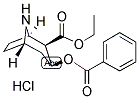 NORCOCAETHYLENE HYDROCHLORIDE Struktur