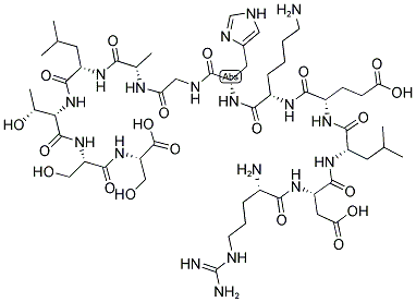 ARG-ASP-LEU-GLU-LYS-HIS-GLY-ALA-LEU-THR-SER-SER Struktur