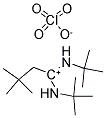 1,1-DI(T-BUTYLAMINO)-3,3-DIMETHYLBUTENIUM PERCHLORATE Struktur