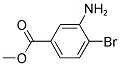 3-AMINO-4-BROMO-BENZOIC ACID METHYL ESTER Struktur