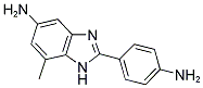 2-(4-AMINO-PHENYL)-7-METHYL-1 H-BENZOIMIDAZOL-5-YLAMINE Struktur