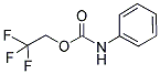 2,2,2-TRIFLUOROETHYL PHENYLCARBAMATE Struktur