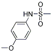 N-(4-METHOXYPHENYL)METHANESULFONAMIDE Struktur