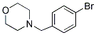 4-(4-BROMOBENZYL)MORPHOLINE Struktur