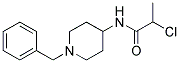 N1-(1-BENZYL-4-PIPERIDYL)-2-CHLOROPROPANAMIDE Struktur