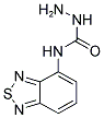 N-2,1,3-BENZOTHIADIAZOL-4-YLHYDRAZINECARBOXAMIDE Struktur