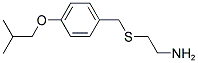 2-[(4-ISOBUTOXYBENZYL) SULFANYL] ETHANAMINE Struktur