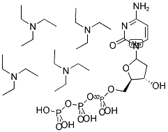 DCTP ALPHA-32P TETRA-TRIETHYLAMMONIUM SALT Struktur