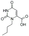 3-BUTYL-2,6-DIOXO-1,2,3,6-TETRAHYDRO-4-PYRIMIDINECARBOXYLIC ACID Struktur