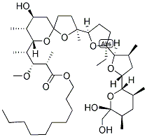 MONENSIN DECYL ESTER Struktur