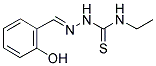 2-HYDROXYBENZALDEHYDE N-ETHYLTHIOSEMICARBAZONE Struktur