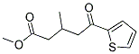 METHYL 5-(2-THIENYL)-3-METHYL-5-OXOVALERATE Struktur