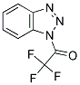 1-BENZOTRIAZOLE-1-YL-2,2,2-TRIFLUOROETHANONE Struktur