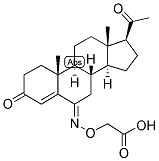 4-PREGNEN-3,6,20-TRIONE-6-O-CMO Struktur