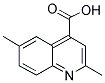 2,6-DIMETHYL-QUINOLINE-4-CARBOXYLIC ACID Struktur