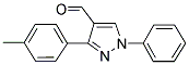 1-PHENYL-3-P-TOLYL-1H-PYRAZOLE-4-CARBALDEHYDE Struktur