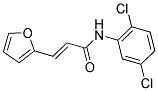 N-(2,5-DICHLOROPHENYL)-3-(2-FURYL)ACRYLAMIDE Struktur