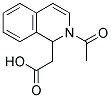 (2-ACETYL-1,2-DIHYDROISOQUINOLIN-1-YL)ACETIC ACID Struktur