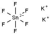 STANNIC POTASSIUM FLUORIDE Struktur