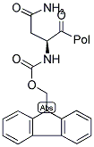 FMOC-ASP-WANG RESIN Struktur