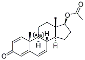 1,4,6-ANDROSTATRIEN-17-BETA-OL-3-ONE ACETATE Struktur