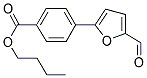 BUTYL 4-(5-FORMYL-2-FURYL)BENZOATE Struktur