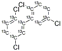 13C12-2,2',5,5'-TETRACHLOROBIPHENYL Struktur