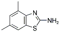 4,6-DIMETHYL-BENZOTHIAZOL-2-YLAMINE Struktur