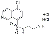 N-(2-AMINOETHYL)-5-CHLOROISOQUINOLINE-8-SULFONAMIDE Struktur