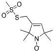 (1-OXYL-2,2,5,5-TETRAMETHYL-3-PYRROLINE-3-METHYL) METHANETHIOSULFONATE Struktur