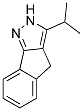 3-(ISOPROPYL)INDENO[3,2-C]PYRAZOLE Struktur