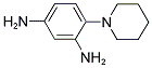 1,3-BENZENEDIAMINE, 4-(1-PIPERIDINYL)- Struktur