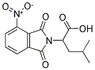 4-METHYL-2-(4-NITRO-1,3-DIOXO-1,3-DIHYDRO-2H-ISOINDOL-2-YL)PENTANOIC ACID Struktur