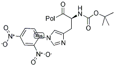 BOC-HIS(DNP)-MERRIFIELD RESIN Struktur