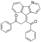 (2Z)-2-(5H-INDENO[1,2-B]PYRIDIN-5-YLIDENE)-1,4-DIPHENYLBUTANE-1,4-DIONE Struktur