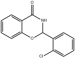 2-(2-CHLORO-PHENYL)-2,3-DIHYDRO-BENZO[E][1,3]-OXAZIN-4-ONE Struktur