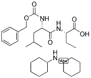 Z-LEU-DL-2-ABU-OH DCHA Struktur