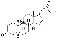 5-BETA-ANDROSTAN-17-BETA-OL-3-ONE PROPIONATE Struktur